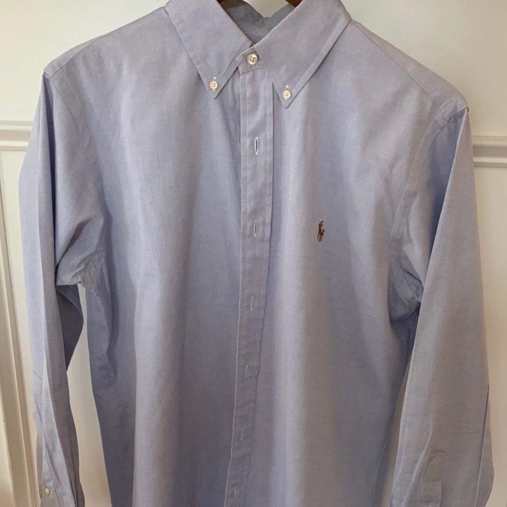 Ralph Lauren Long Sleeve Dress Shirt CUSTOM FIT